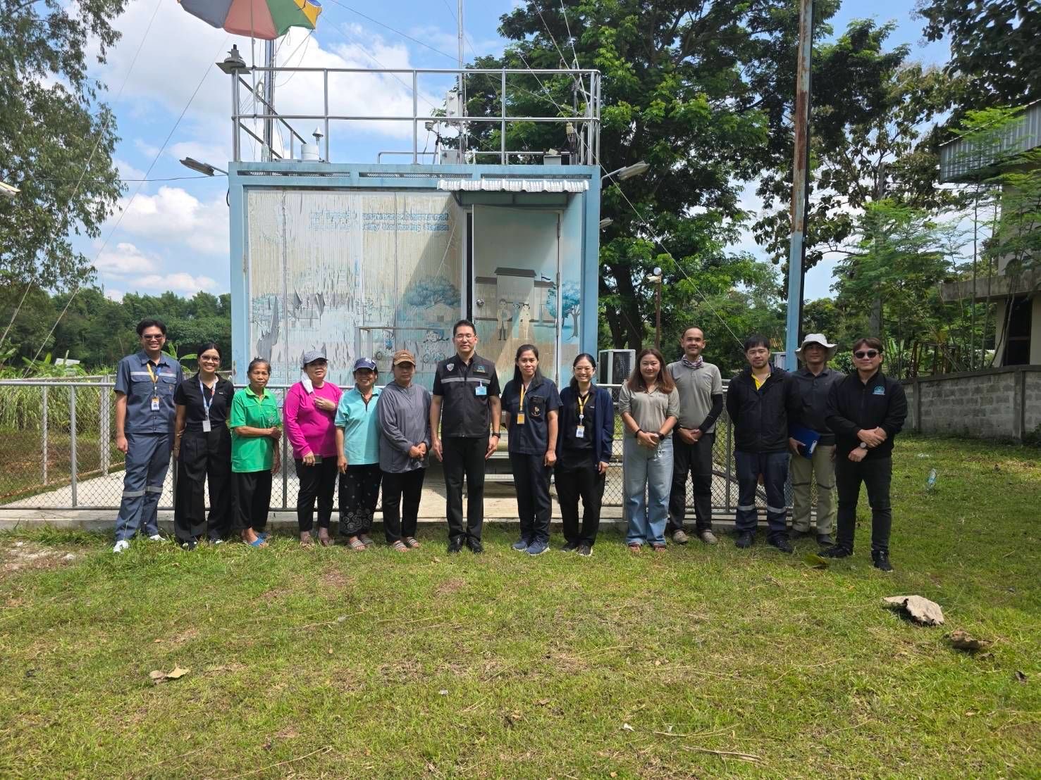 สำนักงานสิ่งแวดล้อมและควบคุมมลพิษ ตรวจสอบความแม่นยำสถานีตรวจวัดคุณภาพอากาศโรงไฟฟ้าแม่เมาะ